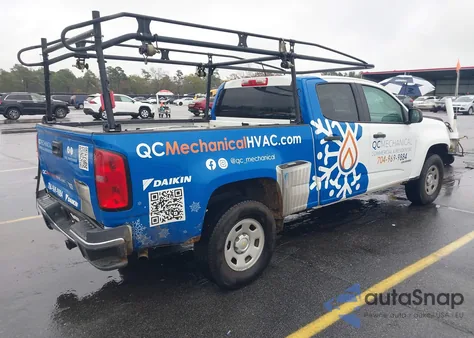 2018 Chevrolet Colorado Wt from USA, damaged, VIN 1GCGSBEN5J1103662